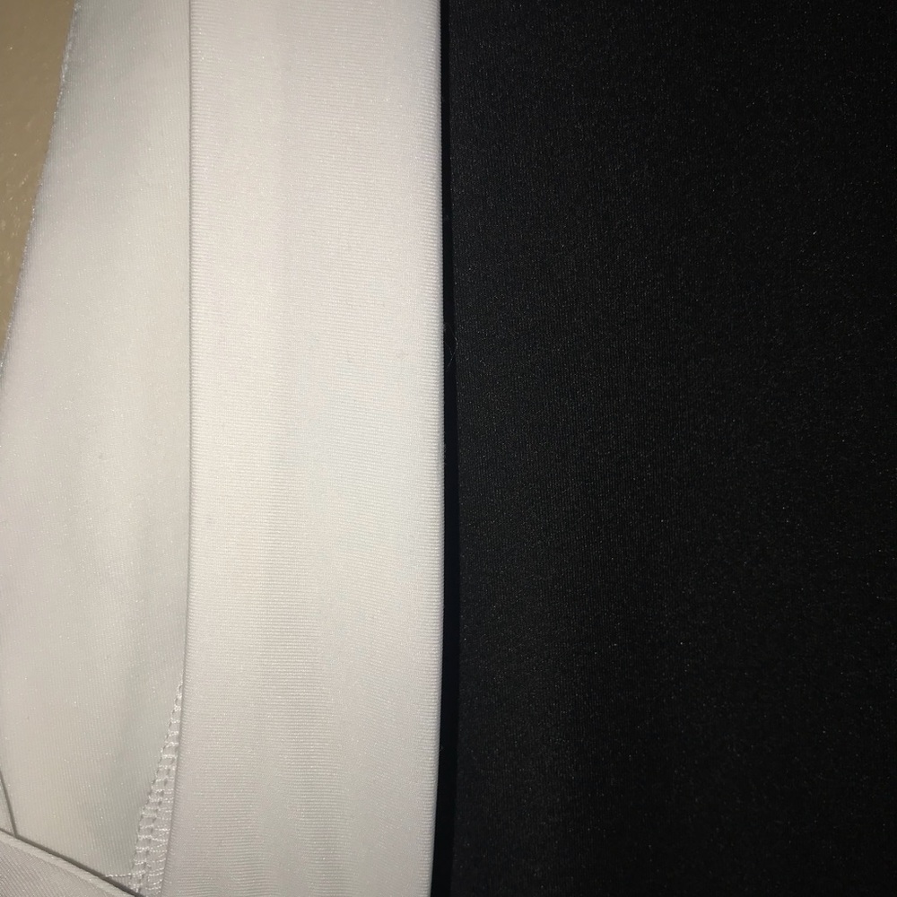 Black and white dress